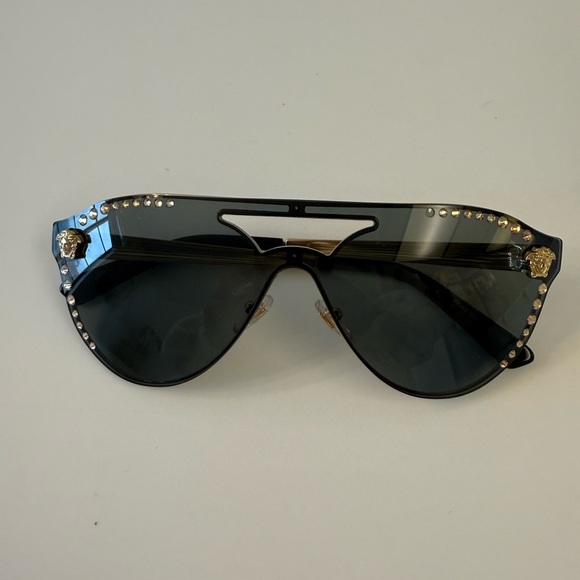 Versace 42mm Shield Sunglasses main image 8